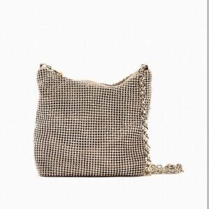 Zara Rhinestone Elegant Chain Strap Women's Bag